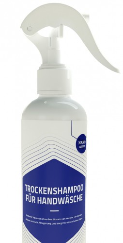 Trockenshampoo für die Handreinigung