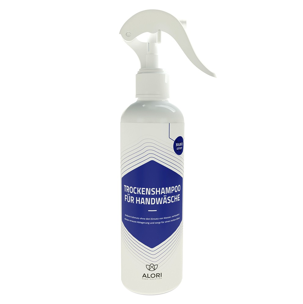 Trockenshampoo für die Handreinigung