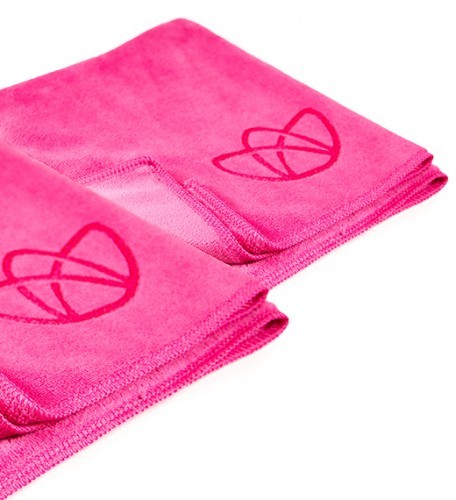 3 Stück Mikrofasertücher 40x40cm rosa